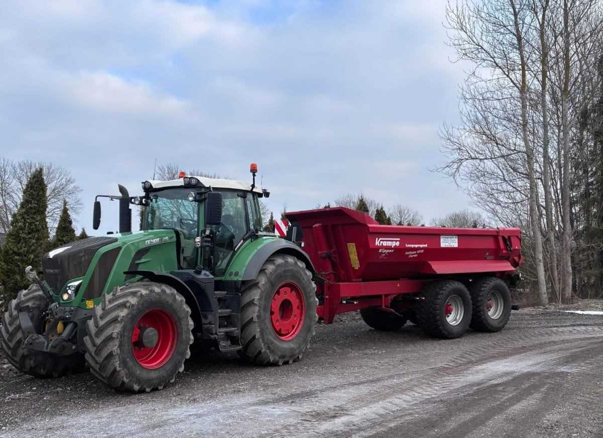 Jordflytning med krampevogn